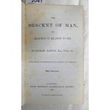 THE DESCENT OF MAN AND SELECTION IN RELATION TO SEX BY CHARLES DARWIN,