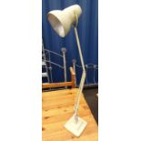 METAL ANGLE POISE LAMP BY HERBERT TERRY & SONS LTD REDDITCH