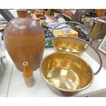 T BROWNING & SON DISTILLERS SMITHFIELD BROS, STONEWARE FLAGON, BARRIE LTD,