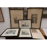 SELECTION OF FRAMED PRINTS,