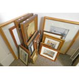 LARGE SELECTION OF VARIOUS PRINTS, ETCHINGS,