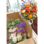 LARGE SELECTION OF ARTIFICIAL FLOWERS
