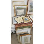 SELECTION OF VARIOUS FRAMED PICTURES,