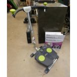 TWIST & SHAPE EXERCISE MACHINE WITH INSTRUCTIONS & CIRCULATION PLUS FOOT MASSAGER