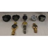 SELECTION OF VARIOUS GENTS WRISTWATCHES INCLUDING ACCURIST, CASIO, ASTRON,