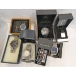 SELECTION OF VARIOUS WRISTWATCHES INCLUDING CASIO, SEKONDA, PULSAR,