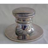 SILVER CAPSTAN INKWELL, BIRMINGHAM 1984 - 9.