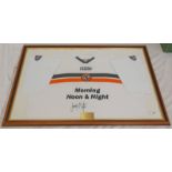 DUNDEE UNITED FOOTBALL CLUB FRAMED AND SIGNED SHIRT,