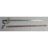 EDWARD VII LIGHT COMPANY OFFICERS SWORD, 82.