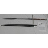 REPLICA 2-HANDLED SCOTTISH CLAYMORE SWORD,