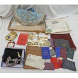 SCOTTISH MASONIC SASH, MASONIC BOOKLETS,