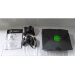 MICROSOFT X BOX CONSOLE AND CONTROLLERS