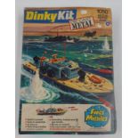 DINKY TOYS 1050 - MOTOR PATROL BOAT DIE -CAST UNMADE METAL KIT.