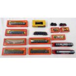 SELECTION OF TRIANG/HORNBY OO GAUGE ROLLING STOCK INCLUDING INTER-CITY 2ND CLASS COACH WITH