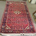 RED GRAND MIDDLE EASTERN CARPET,