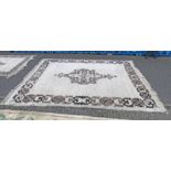 EASTERN STYLE LARGE CARPET WITH CREAM & BROWN PATTERN 412 CM X 300 CM Condition Report: