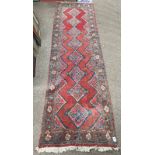 RED & PINK MIDDLE EASTERN RUNNER,