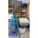 DYSON VACUUM CLEANER, 2 UMBRELLAS, BIN,