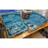 MAKITA DRILL IN CASE & 2 OTHER DRILLS - AS FOUND