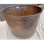 LARGE COPPER POT,