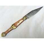 SPANISH NAVAJA FOLDING KNIFE WITH 10CM LONG BLADE WITH MAKERS NAME