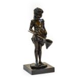 Sherree Valentine Daines (b.1959)"Out to Play"Signed and numbered A/P 3/20, bronze on a granite