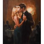 Mark Spain (Contemporary)"Evening Dance"Signed, oil on canvas, 58.5cm by 49cmArtist's Resale