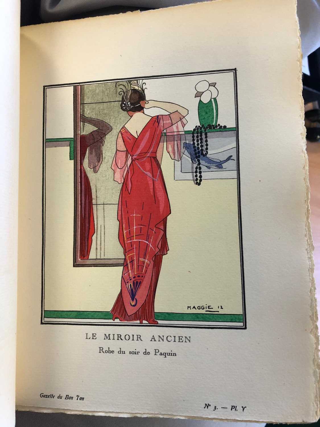 Vogel (Lucien, editor). Gazette du Bon Ton. Arts, modes et frivolités. 1912-13, Tome I [...] 1913, - Image 2 of 8