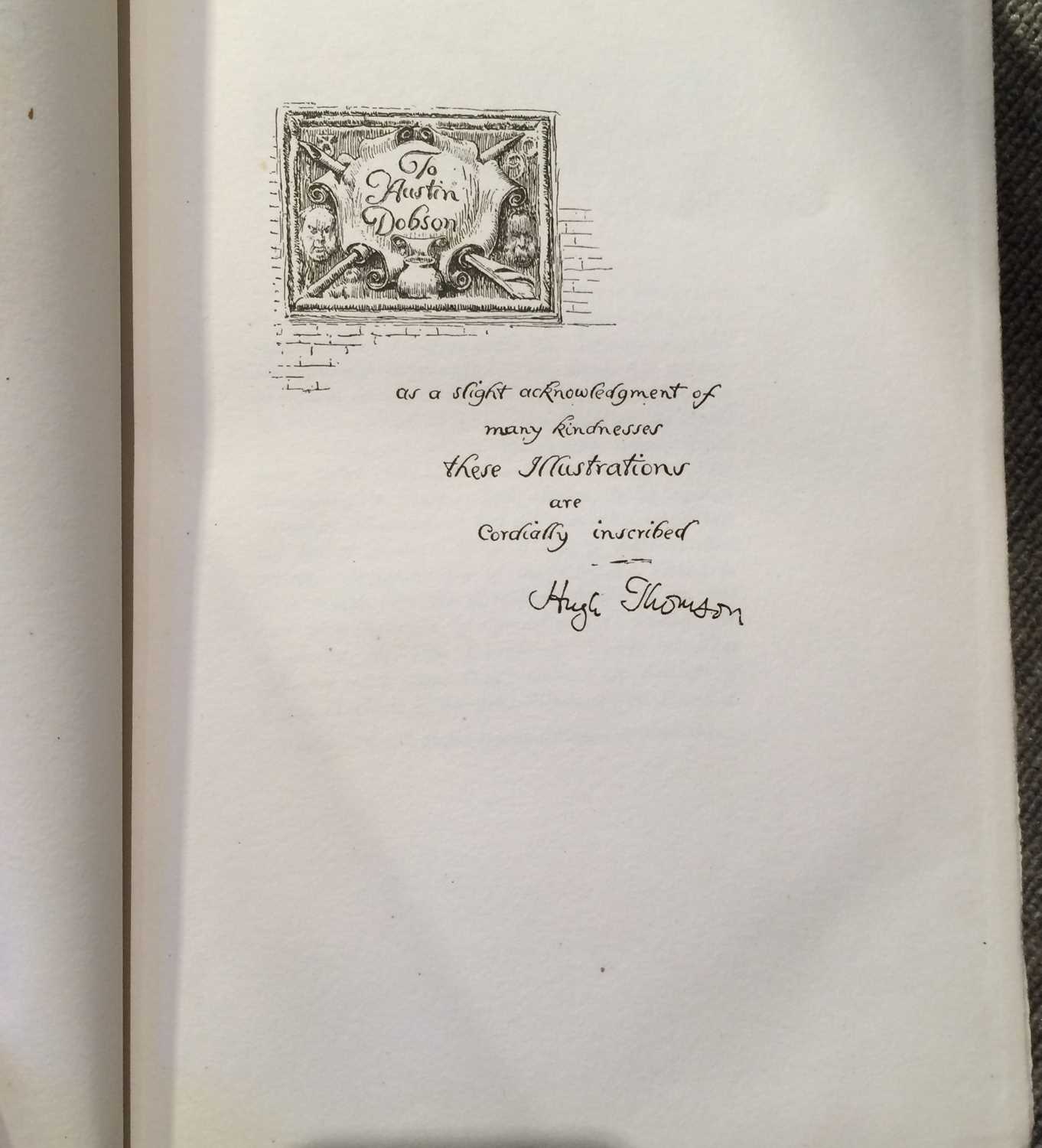 Thomson (Hugh, illustrator). The Vicar of Wakefield by Oliver Goldsmith. With a Preface by Austin - Image 3 of 9