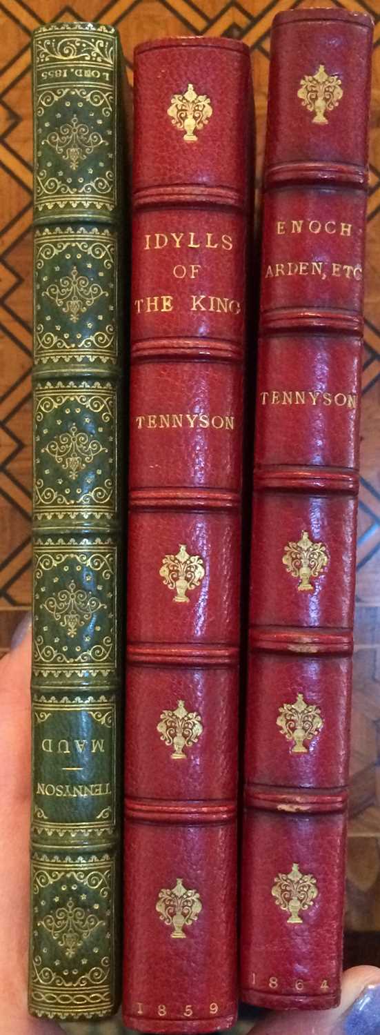 Tennyson (Alfred, Lord). Poems, in Two Volumes; The Princess; Maud, and other Poems; Idylls of the - Image 6 of 8