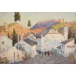 Albert Moulton Foweraker (1873-1942) GranadaSigned, watercolour, 35.5cm by 51cm, unframedCondition