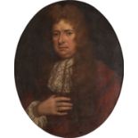 Follower of Gerard Soest (1600-1681) DutchPortrait of John Tyrell of River Hall, Essex (according to