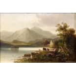 H.M.Krause (19th/20th century)"Trossachs Church, Loch Lomond""Loch Oich" Each signed and inscribed