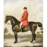 Richard Dighton (1795-1880)"Thomas Mashiter Esq. (Essex Union Hounds)" mounted on his hunter