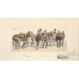 After Charles Johnson Payne ''Snaffles'' (1884-1967)"Gunners"Signed in pencil, a colour