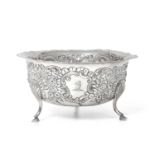 A Victorian or Edward VII Irish Silver Bowl by West and Sons, Dublin, Circa 1900