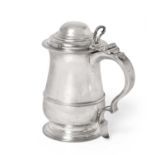 A George II Silver Tankard by William Shaw and William Priest, London, 1752