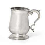A George III Silver Mug by John King, London, 1775