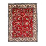 Tabriz CarpetNorth West Iran, circa 1970The raspberry field with an allover design of large
