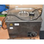 A clock makers Walker ultrasonic cleaning tankCondition report: Pat tested and in going order.