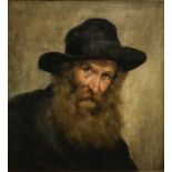 British School (early 20th century) Portrait of a bearded gentleman, head and shoulders, wearing a