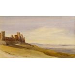 Attributed to August John Cuthbert Hare (1834-1903) 'Castle of Manfred, Lucera of Frederick II'