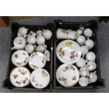 A quantity of Royal Worcester Evesham dinner wares