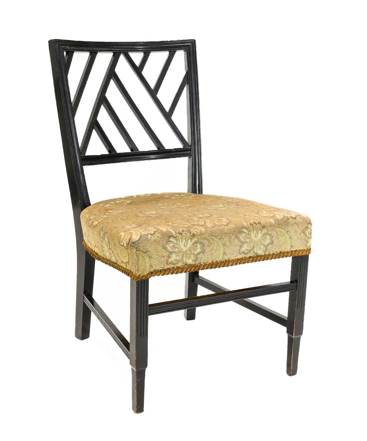 Edward William Godwin (1833-1886) for William Watt: An Anglo-Japanese Ebonised Beech Side Chair,