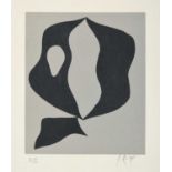 Jean (Hans) Arp (1886–1966) French/German"Vollier No.3"Signed and numbered V/X, woodcut, 17.5cm by