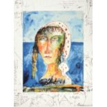 John Bellany CBE, RA (1942-2013) Scottish"North Sea Maiden"Signed and numbered 37/100,