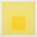 Josef Albers (1888-1976) American/German"I-S d, Yellow Squares"Initialled and dated (19)69,