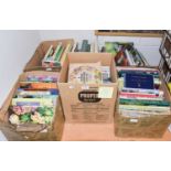 Five boxes of garden reference works