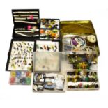 A Collection Of Various Fly Fishing Items