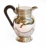 A Victorian Silver Hot-Water Jug, by William Gibson and John Lawrence Langman, London, 1890,